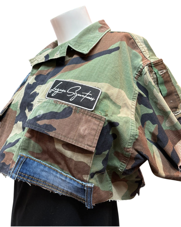 Camo Short-sleeve Jacket