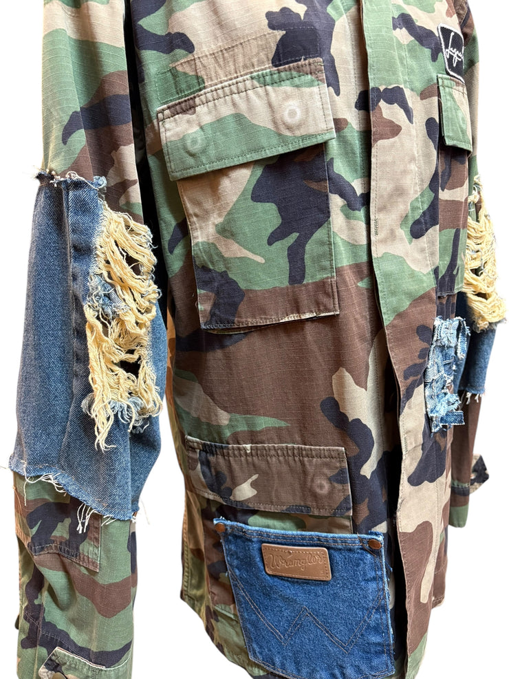 Camo Patchwork Jacket