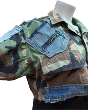 Camo Short-sleeve Jacket