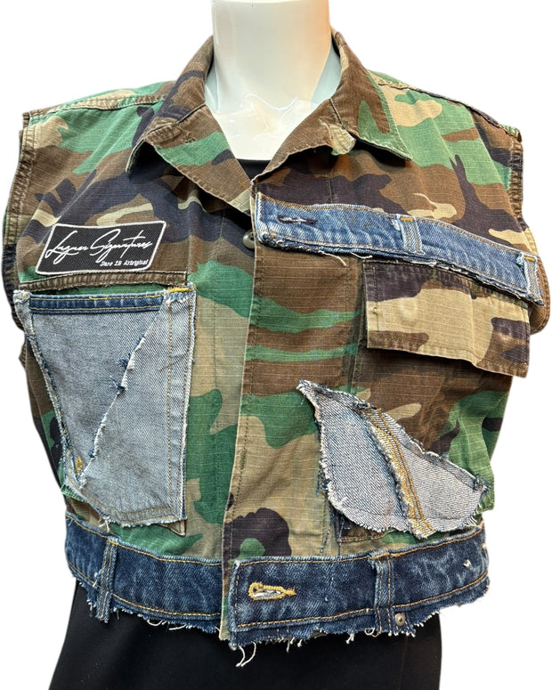 Sleeveless Camo Vest