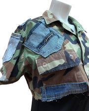 Camo Short-sleeve Jacket