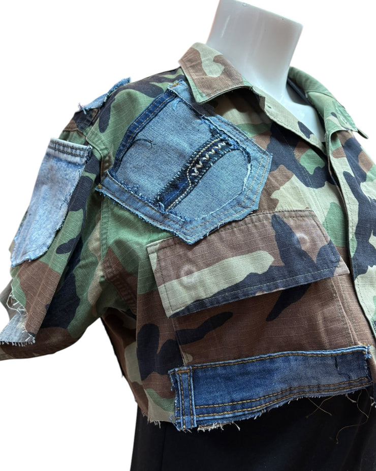 Camo Short-sleeve Jacket