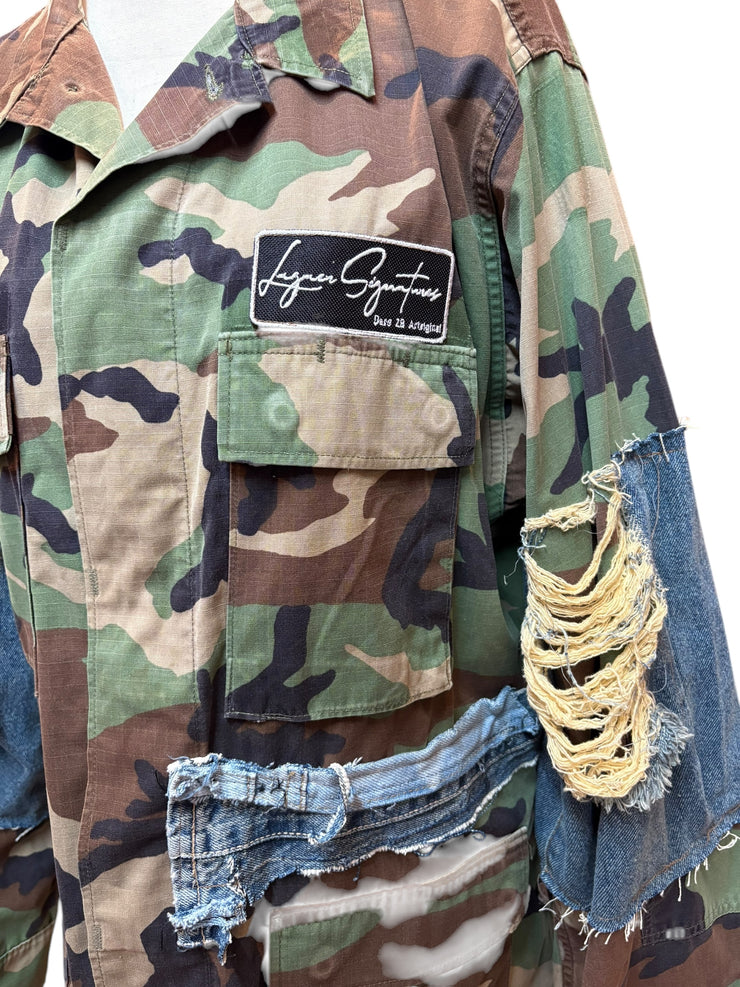 Camo Patchwork Jacket